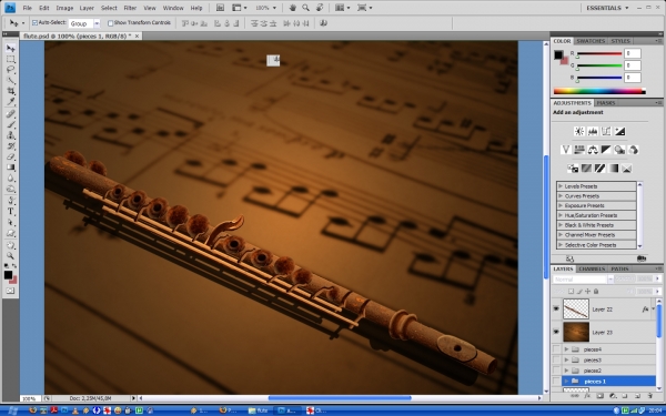 Creation of Rusty Flute: Step 8